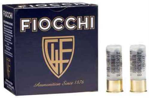 12 Gauge 10 Rounds Ammunition Fiocchi Ammo 2 3/4" 9 Pellets Nickel Plated #00 Buck